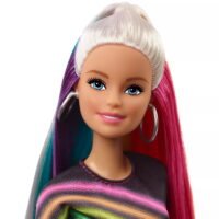 Barbie️ Rainbow Sparkle Hair Doll - Image 4