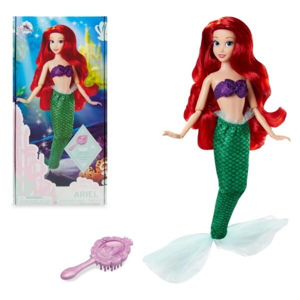 Ariel Classic Doll – The Little Mermaid – 11 1/2'' - Image 1