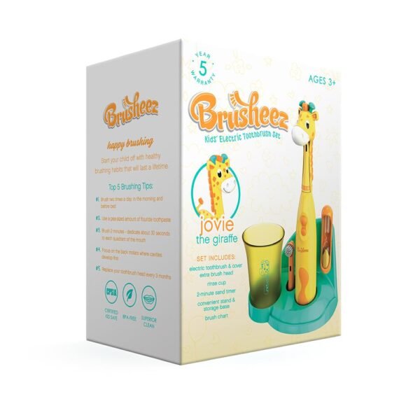 Electric Toothbrush Set - Jovie the Giraffe - Image 5