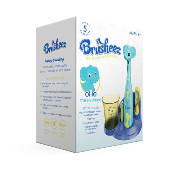 Electric Toothbrush Set - Ollie the Elephant - Image 6