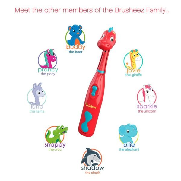 Electric Toothbrush Set - Pepper the Dino - Image 5