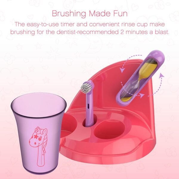 Electric Toothbrush Set - Sparkle the Unicorn - Image 4