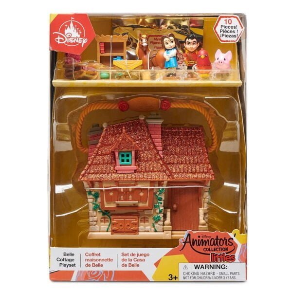 Disney Animators' Collection Littles Belle Cottage Play Set - Image 4