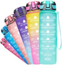 Fidus 32oz Leakproof Tritran BPA Free Water Bottle - Mint Green