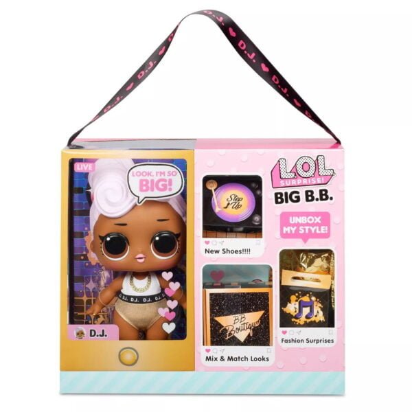 L.O.L. Surprise! Big B.B. (Big Baby) D.J. – 11" Large Doll - Image 2