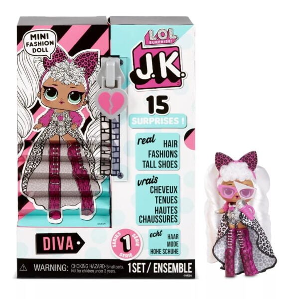 L.O.L. Surprise! JK Diva Mini Fashion Doll - Image 1