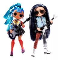 L.O.L. Surprise! O.M.G. Remix Rocker Boi and Punk Grrrl 2pk – 2 Fashion Dolls with Music