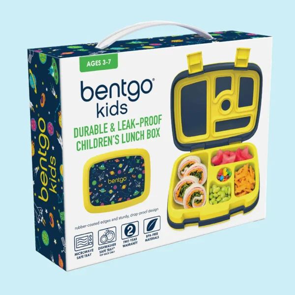 Bentgo Kids Prints Lunch Box - Space - Image 3