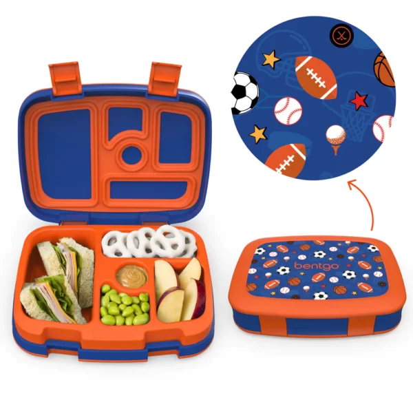 Bentgo Kids Prints Lunch Box - Sports - Image 1