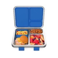 Bentgo Kids Stainless Steel Leak-Resistant Lunch Box - Blue