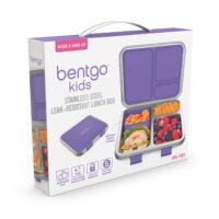 Bentgo Kids Stainless Steel Leak-Resistant Lunch Box - Purple - Image 7