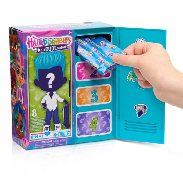 HairDUDEables Series 3, Hairdorables Surprise Collectible Dolls, Styles May Vary - Image 2