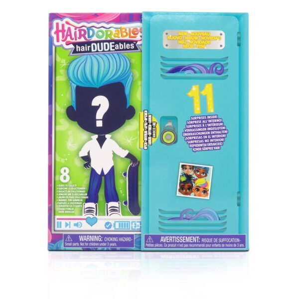 HairDUDEables Series 3, Hairdorables Surprise Collectible Dolls, Styles May Vary - Image 7