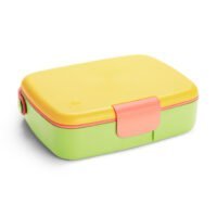 Munchkin Lunch™ Bento Box with Stainless Steel Utensils - Light Yellow - Image 7