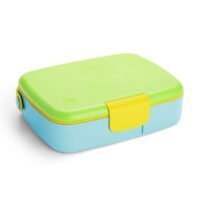 Munchkin Lunch™ Bento Box with Stainless Steel Utensils - Light Green - Image 6
