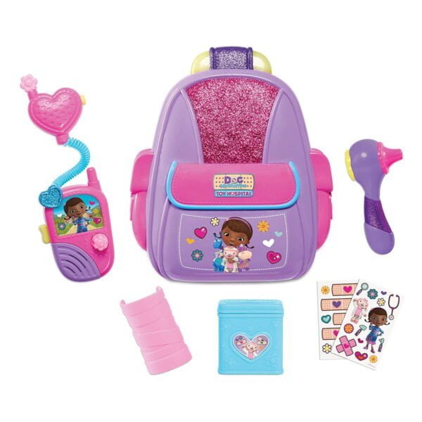 Doc McStuffins First Responders Backpack Set, by Just Play 2 Doc McStuffins First Responders Backpack Set, by Just Play - Image 1