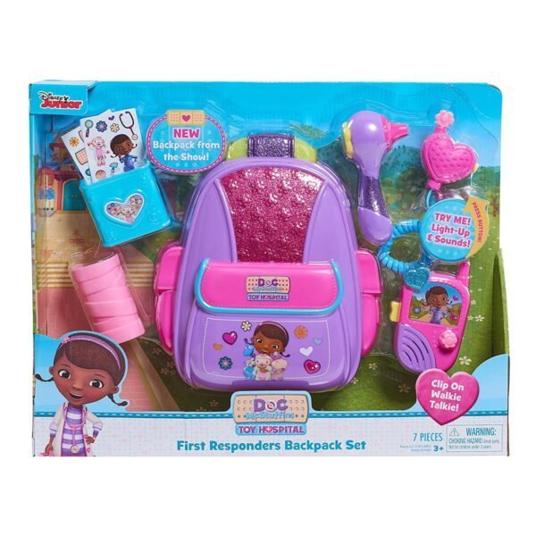 Doc McStuffins First Responders Backpack Set, by Just Play - Image 3