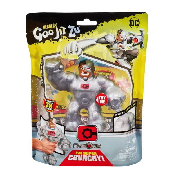 Heroes of Goo Jit Zu DC Hero Pack Cyborg - Image 1