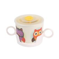 Shopwithgreen Bamboo Kids Dinnerware Set - Owl - Image 4