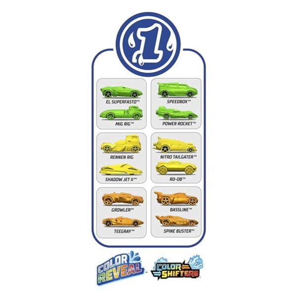 Hot Wheels Color Reveal 2 Pack - Image 5