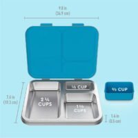 Bentgo Kids Stainless Steel Prints Lunch Box - Dinosaur - Image 6