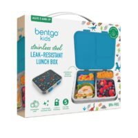 Bentgo Kids Stainless Steel Prints Lunch Box - Dinosaur - Image 7