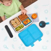 Bentgo Kids Stainless Steel Prints Lunch Box - Dinosaur - Image 2