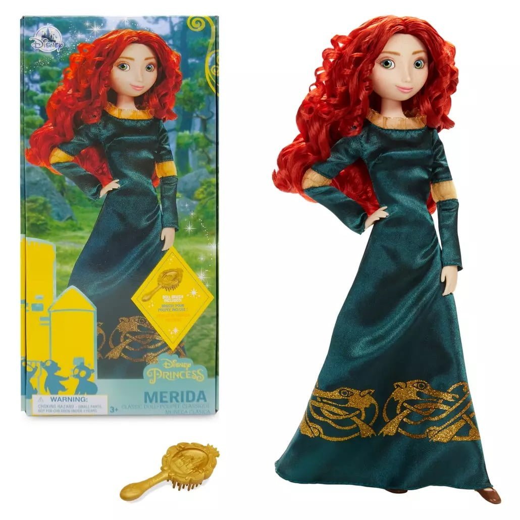 Merida Classic Doll – Brave – 11 1/2” – Hers and Family The