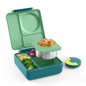 OmieBox Insulated Bento Lunch Box - Meadow