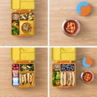 OmieBox Insulated Bento Lunch Box - Sunshine - Image 5