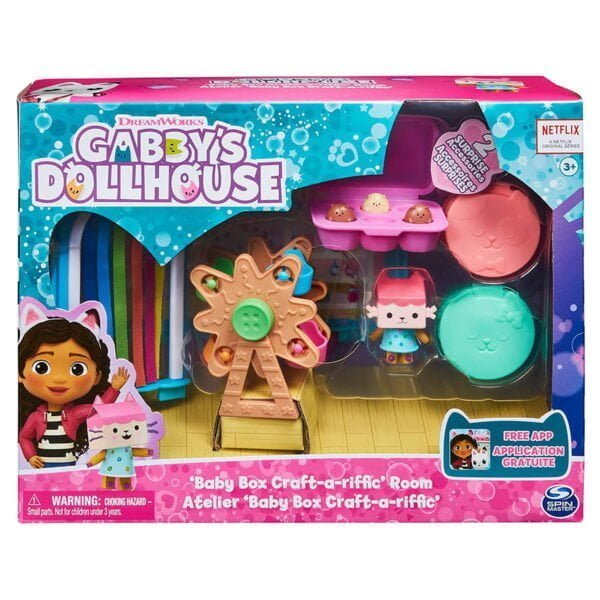 Gabby's Dollhouse, Baby Box Cat Craft-A-Riffic Room - Image 5