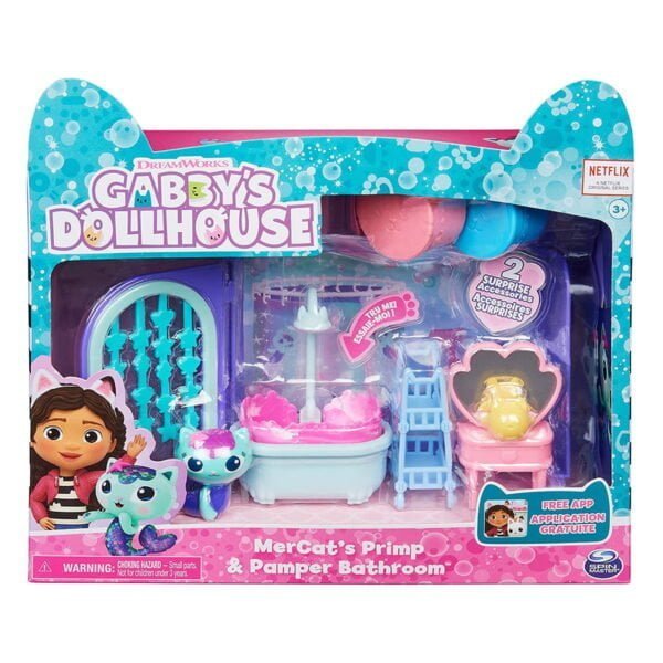 Gabby's Dollhouse, Primp and Pamper Bathroom - Image 5