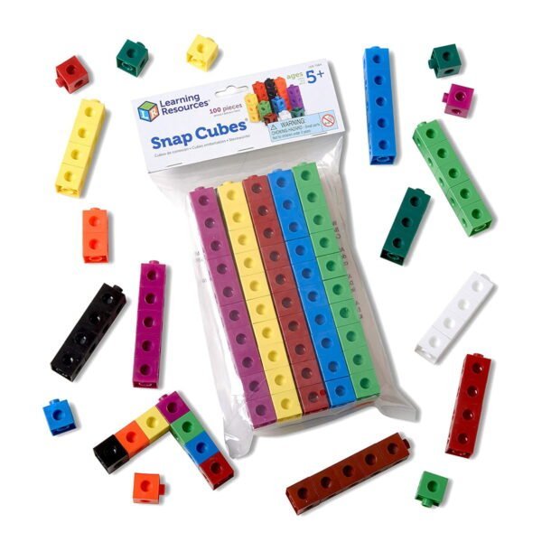 Learning Resources Snap Cubes - 100 Pieces Learning Resources Snap Cubes - 100 Pieces - Image 1