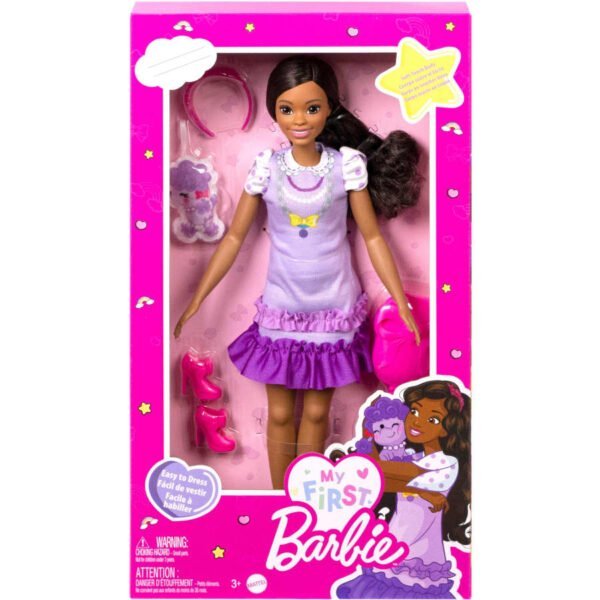 Barbie Doll For Preschoolers, My First Barbie “Brooklyn” Doll - Image 6