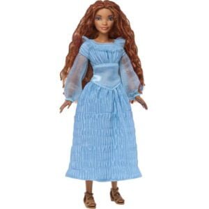 Disney the Little Mermaid Ariel Fashion Doll On Land In Signature Blue Dress
