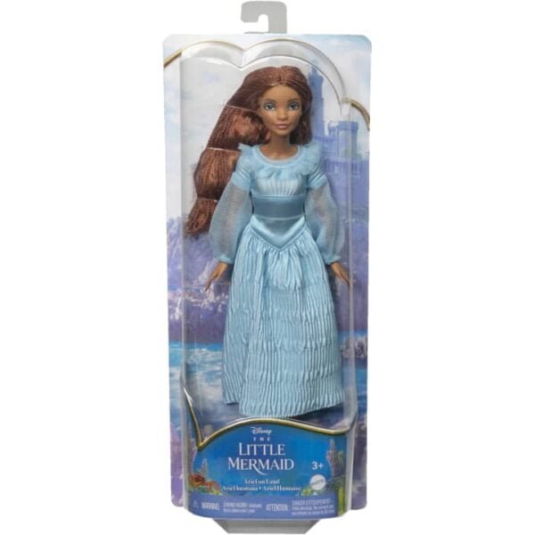 Disney the Little Mermaid Ariel Fashion Doll On Land In Signature Blue Dress - Image 4