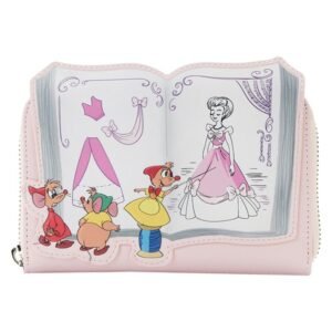 Loungefly Exclusive - Cinderella Mice Dressmakers Zip Around Wallet
