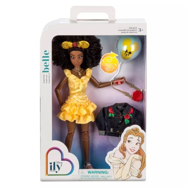 Disney ily 4EVER Doll - Inspired by Belle – Beauty and the Beast Disney ily 4EVER Doll – 11'' - Image 7