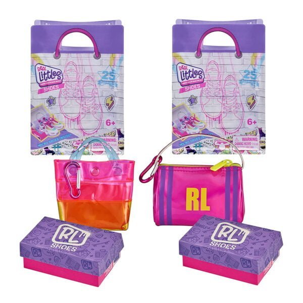 Real Littles - Collectible Micro Sneaker & Handbag with Surprises! - Bundle Exclusive - Image 2