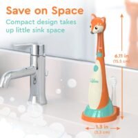 Little Brusheez® Toddlers’ Sonic Toothbrush - Fuzzy the Fox - Image 3