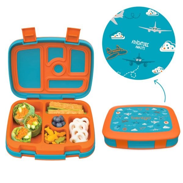 Bentgo Kids Prints Lunch Box - Planes - Image 1