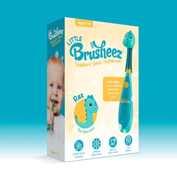 Little Brusheez® Toddlers’ Sonic Toothbrush - Rex the Dinosaur - Image 3