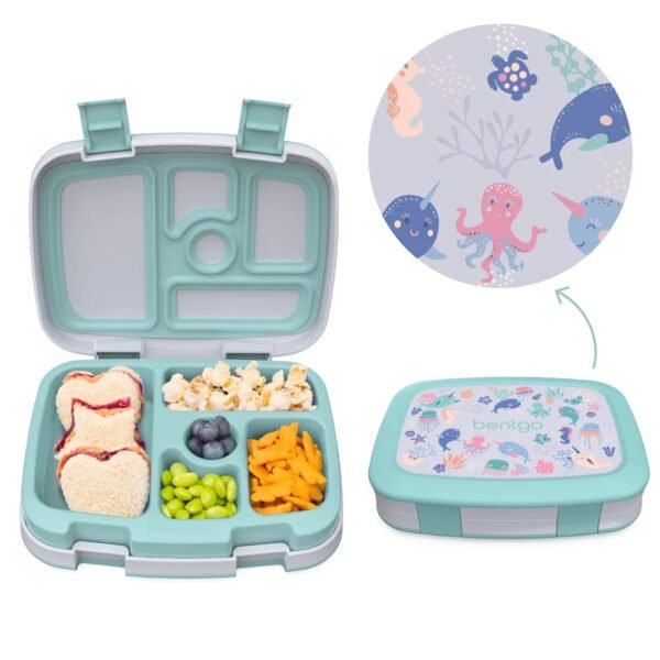 Sea Life Bentgo Kids Prints Lunch Box - Sea Life - Image 1