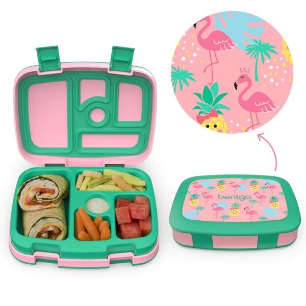Tropical Bentgo Kids Prints Lunch Box - Tropical - Image 1
