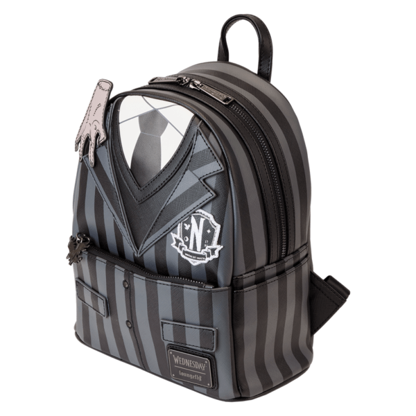 Loungefly Wednesday Nevermore Cosplay Mini Backpack - Image 2
