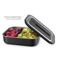 Bentgo MicroSteel Lunch Box (Carbon Black)