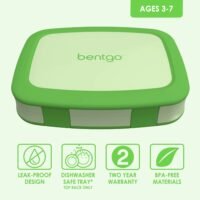 Bentgo Kids Lunch Box (Green) - Image 3
