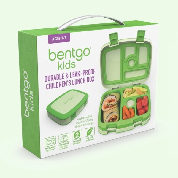 Bentgo Kids Lunch Box (Green) - Image 6