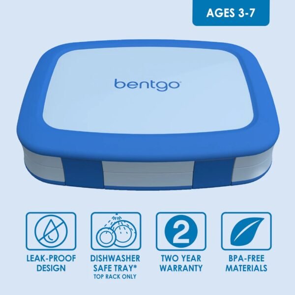 Bentgo Kids Lunch Box (Blue) - Image 3