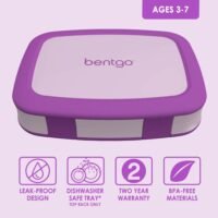 Bentgo Kids Lunch Box (Purple) - Image 3
